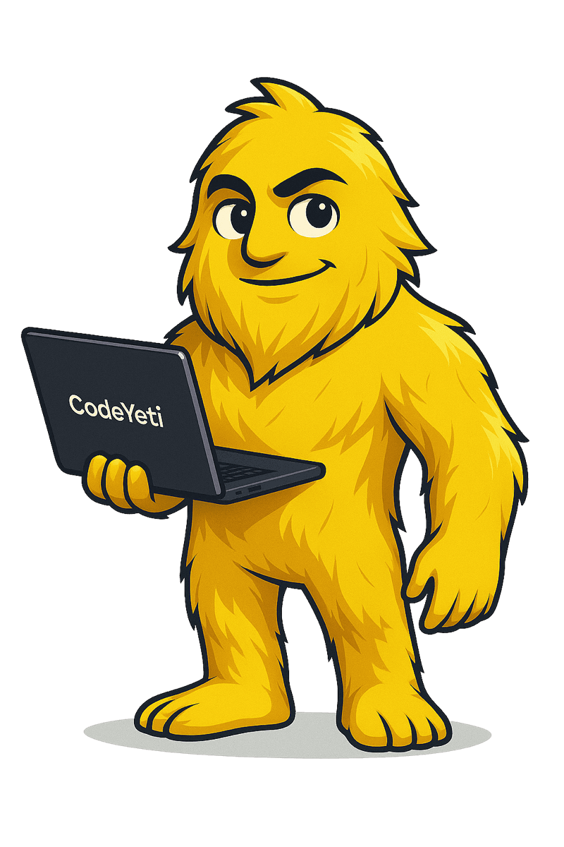 CodeYeti maskot